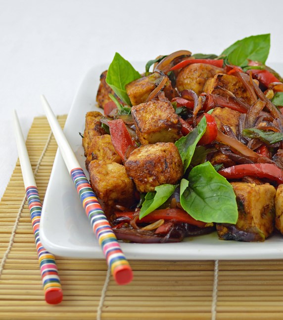 "Ka-pow" tofu