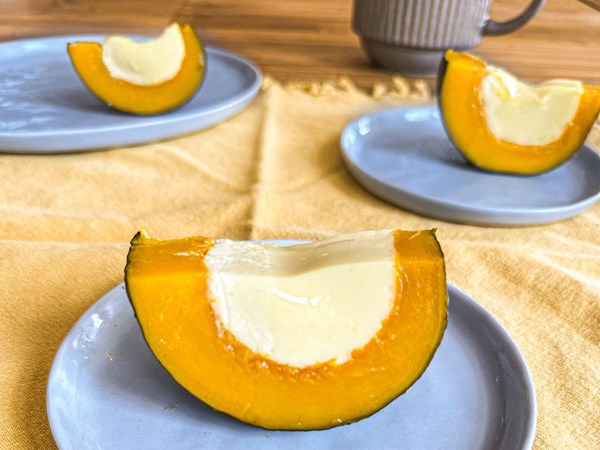 Kabocha pumpkin custard (Sangkaya faktong)