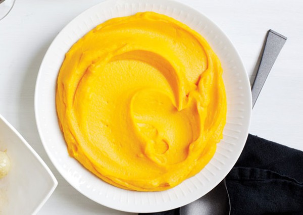 Kabocha purée with ginger