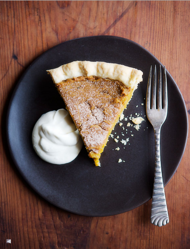 Kabocha squash pie