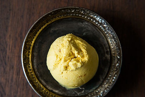 Kabocha vanilla chai ice cream