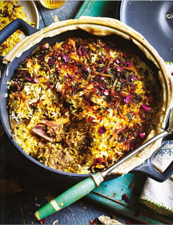 Kacchi lamb biryani