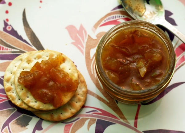 Kadota fig & candied ginger jam