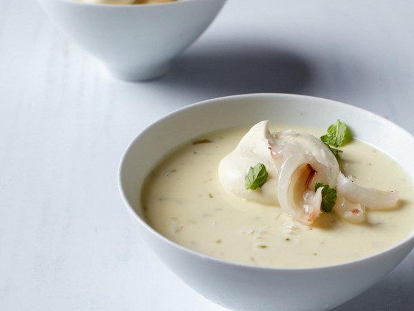 Kaffir lime custards [Bryant Ng]