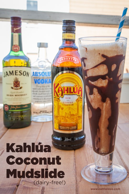 Kahlúa coconut mudslide 