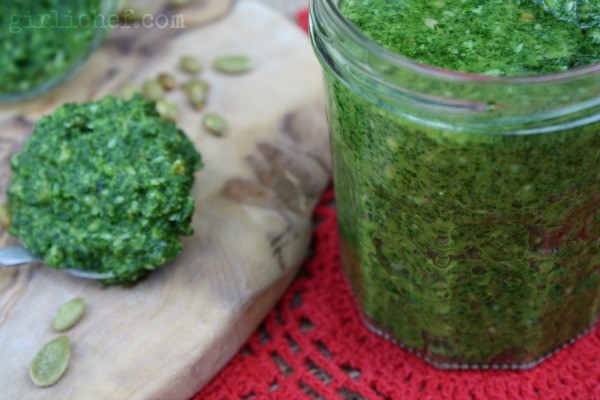 Kale & pepita pesto