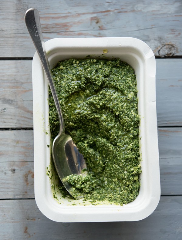 Kale and almond pesto