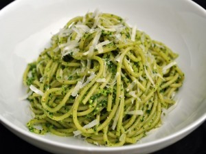 Kale and almond pesto