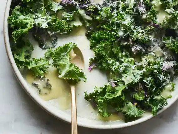 Kale and Parmesan