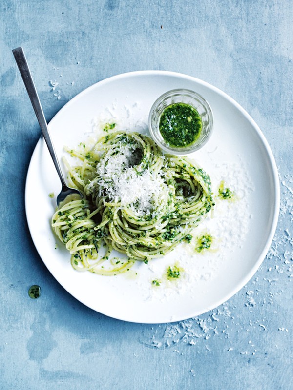 Kale and pecorino pesto