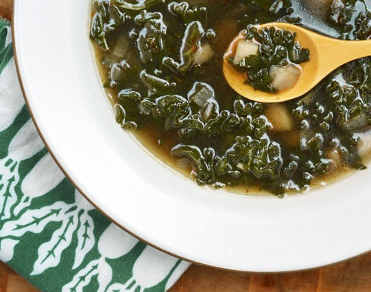 Kale and potato soup