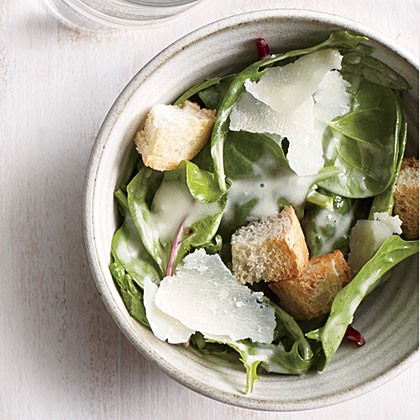 Kale Caesar salad