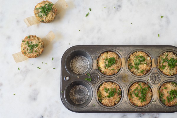 Kale quinoa bites