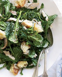 Kale salad with chicken