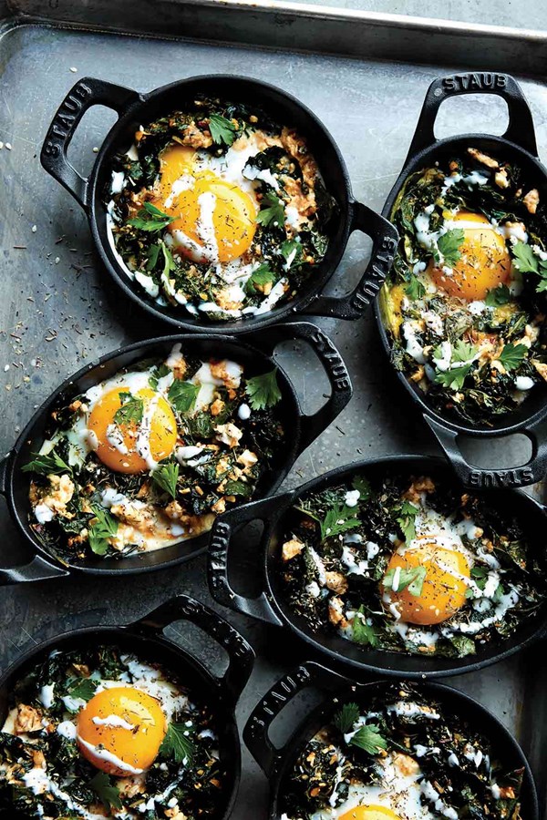 Kale shakshuka