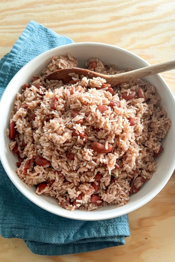 Kalisa Martin's Jamaican rice and peas