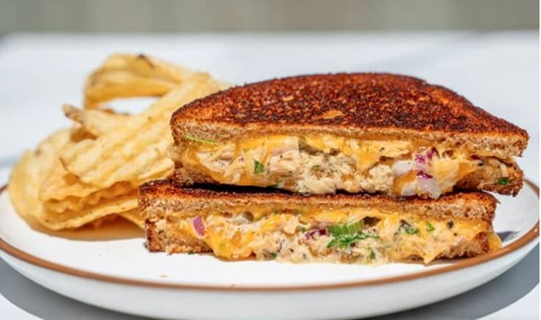 Kamala Harris' tuna melt