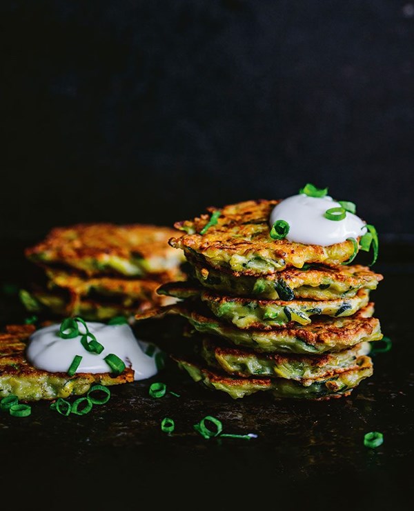 Kamokamo fritters