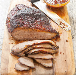 Kansas City barbecued brisket