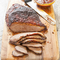 Kansas City barbecued brisket