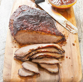 Kansas City barbecued brisket