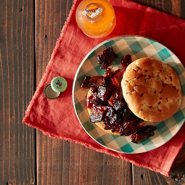 Kansas City burnt end sandwich