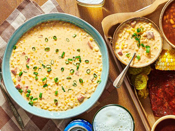 Kansas City-style cheesy corn