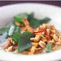 Kao San Road curried beancurd 