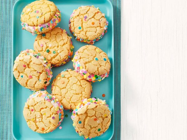 Kardea Brown's confetti ice cream sandwiches