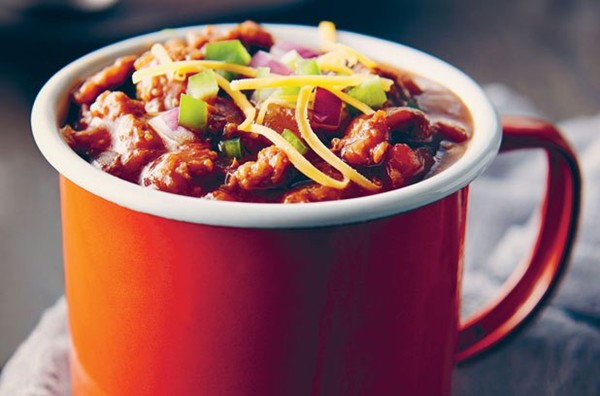 Karen's "Flying D" bison chili