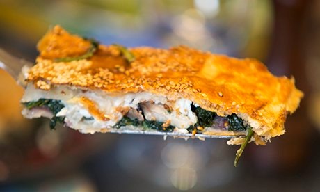 Karen's spinach and cheese boureka