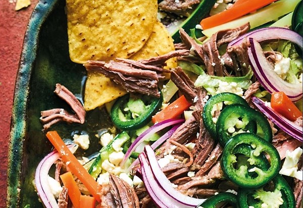 Karla Zazueta's beef & jalapeño salpicon