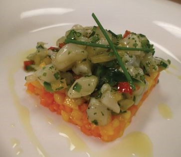 Kashia Cave’s shrimp ceviche