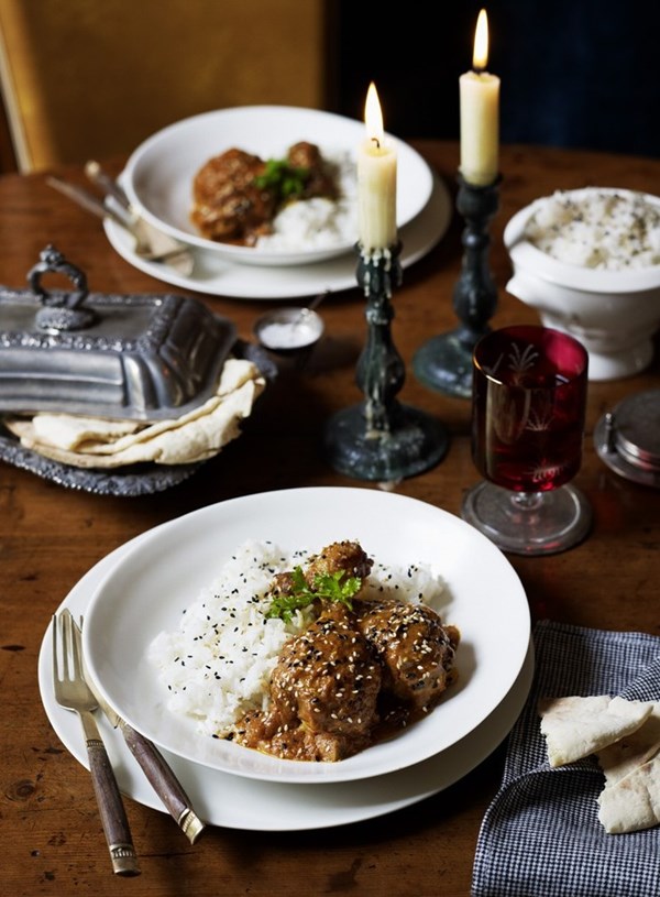Kashmiri chicken with ginger and tomatoes