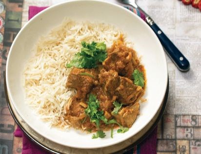 Kashmiri fragrant lamb curry (Rogan josh)