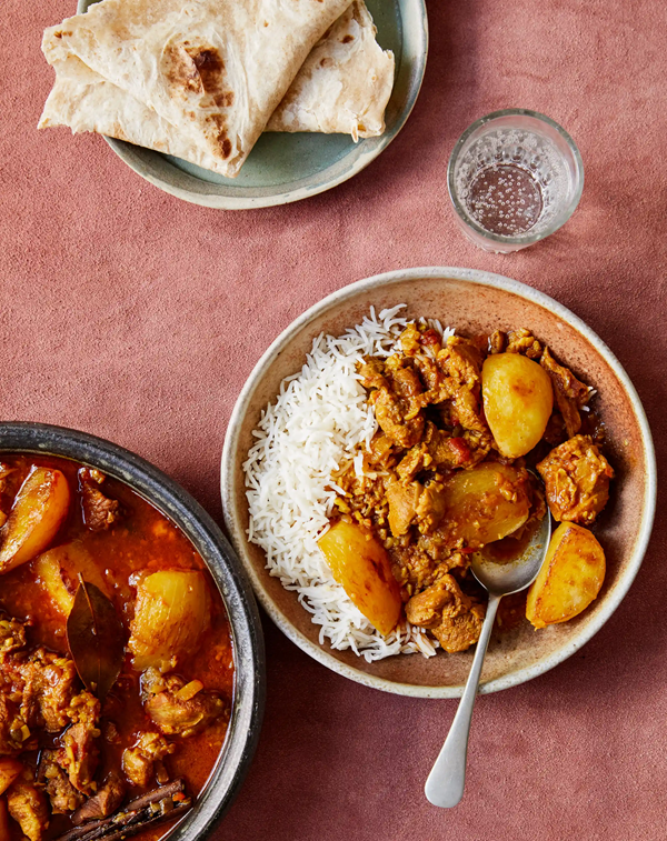 Kashmiri lamb and turnip curry