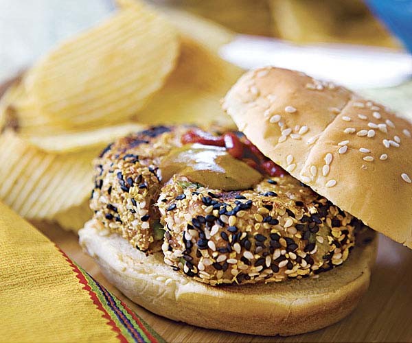 Katrina's Seattle salmon burgers