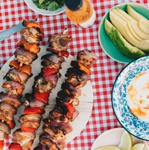 Kebab fajitas