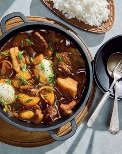 Kecap manis–braised pork (Babi kecap)