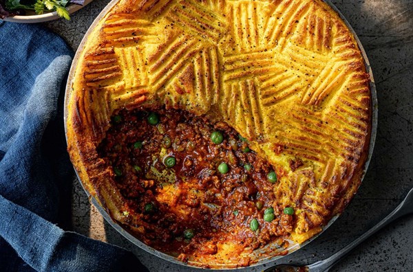 Keema aloo pie
