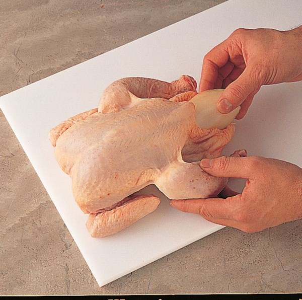 Keeping poultry moist