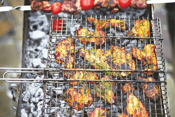 Kefir & herb barbecued chicken
