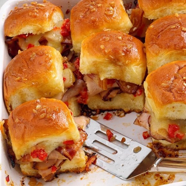 Kentucky Hot Brown sliders