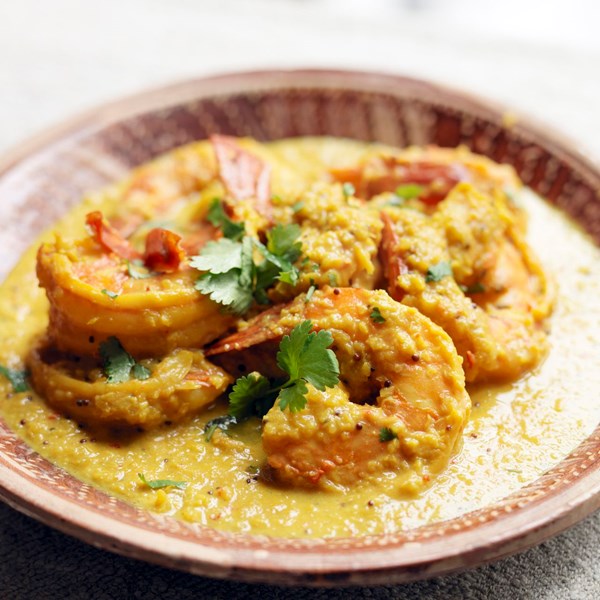 Keralan king prawn curry
