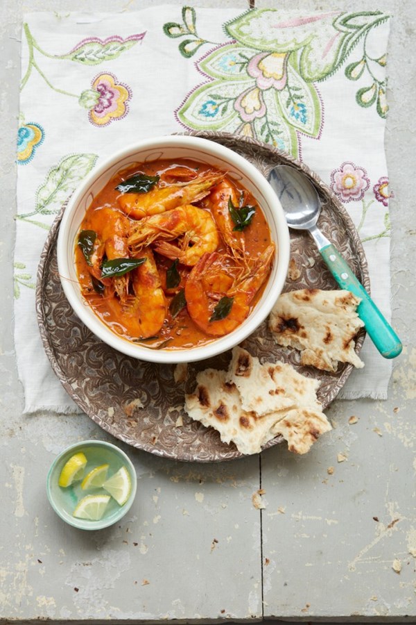 Keralan seafood curry