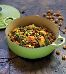 Kermani pistachio khoresh (Khoresh-e pesteh-ye Kermani)