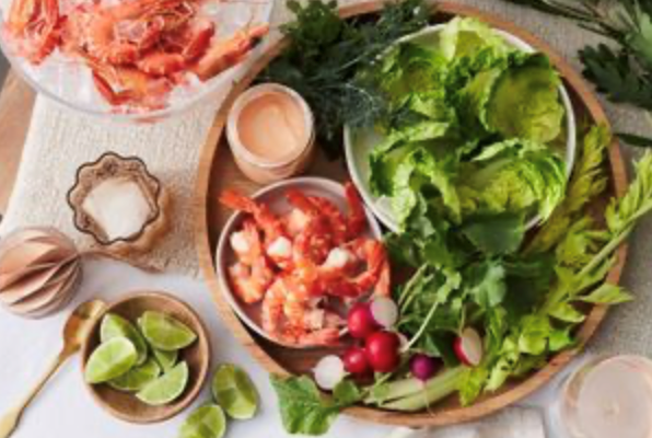 Kerrie McCallum's prawn cocktail board