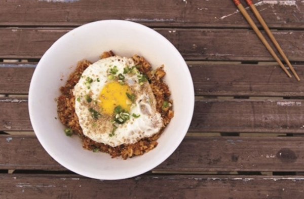 Ketchup fried rice