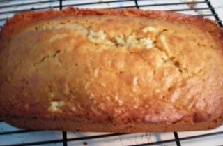 Key lime & apple bread