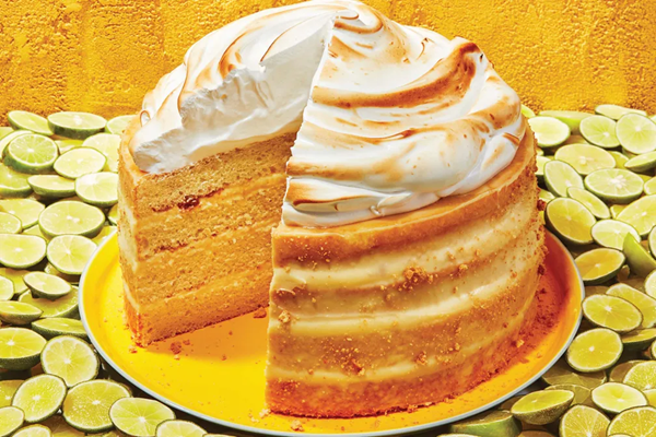 Key lime cake